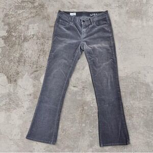 Grey Corduroy Low Rise Bootcut Pants – Y2K Gap Size 4 26 Petite